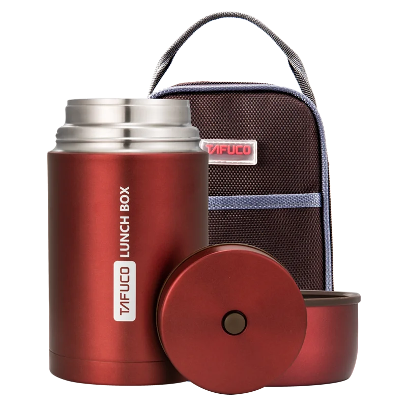 750ML double wall stainless steel vacuum lunch jar food container