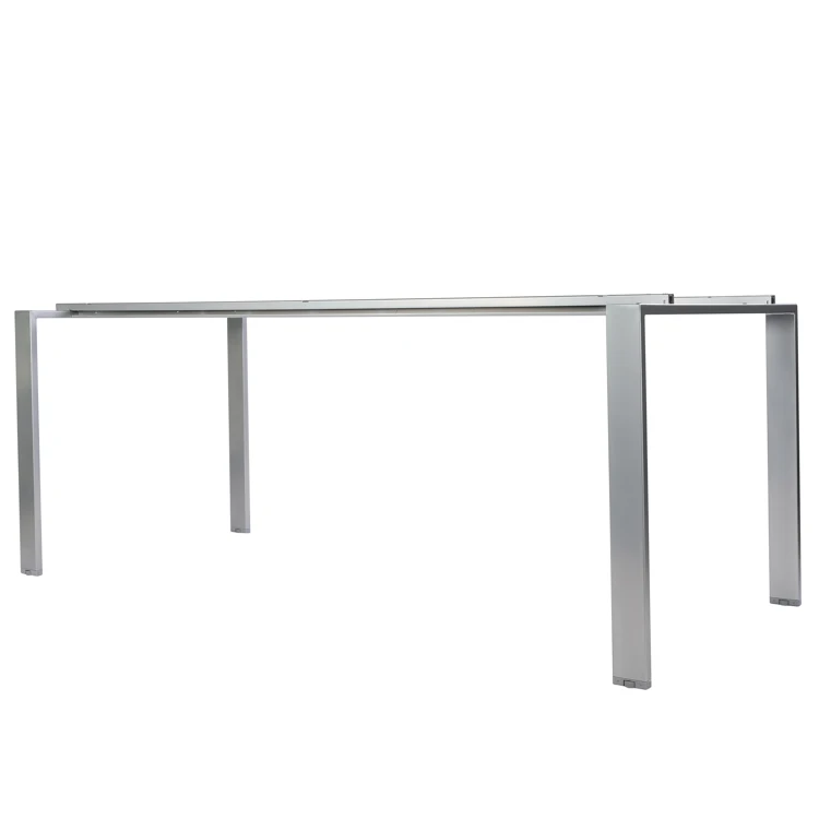 Modern furniture square tube steel furniture leg computer table frame metal frame office table for manager