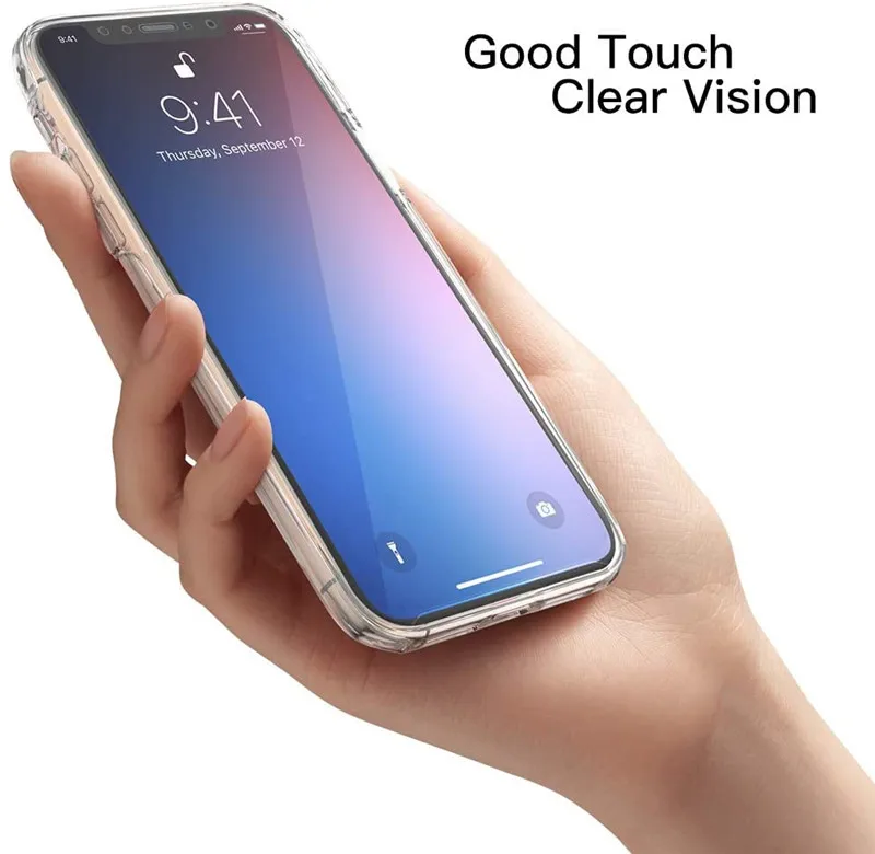 360 Degree Protection Shockproof Transparent Full Cover Cases Soft TPU Phone Case For Iphone 12 Pro Max