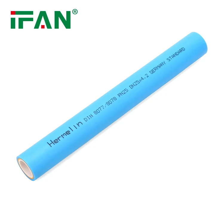 IFAN Bestseller Pipes PPR ASTM F2389 20-63MM Antibacterial 3 Layer PPR Water Pipe Multiple Color PN25 All Type PPR Pipe