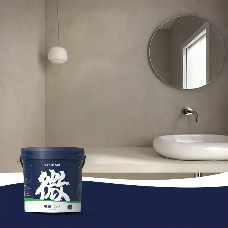 Wanlei Polished Concrete Look Surface Finish Micro Cement Wall