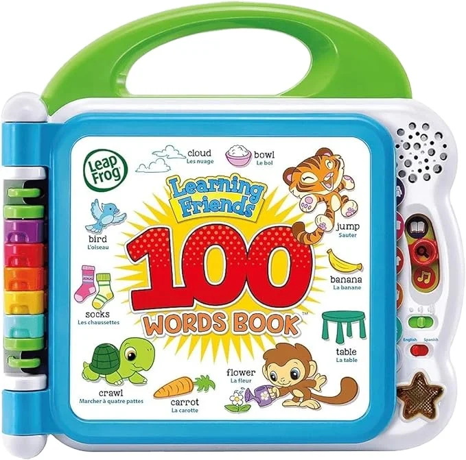 Pre School Children Learning 100 Words Bilingual Language Development Toys