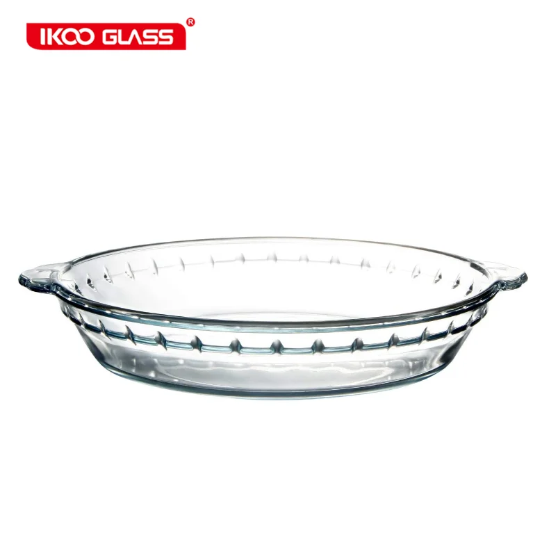Базовая стеклянная посуда для выпечки пирога в духовке 9 5 дюйма форма форме рыбы духовка кастрюля безопасной морепродуктов