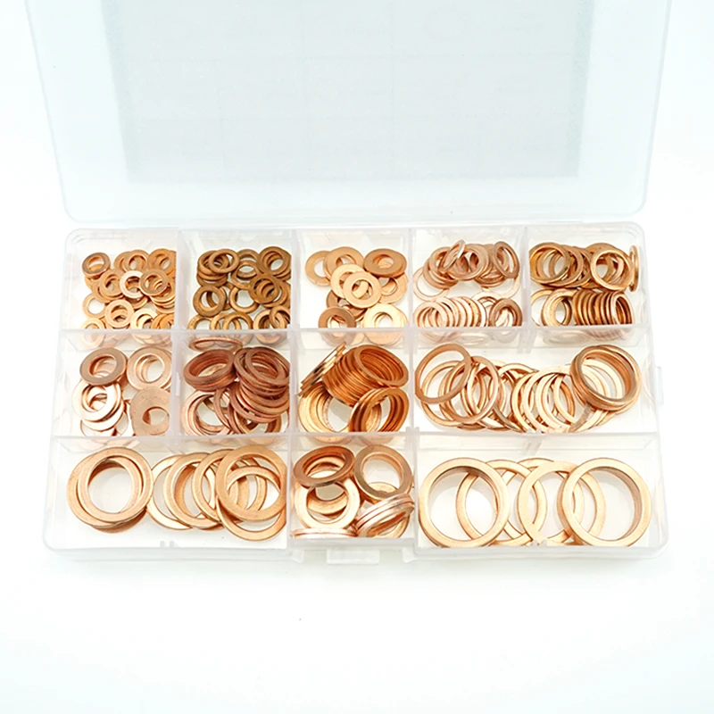 High Quality Cheap Price  300pcs  M6 M8 Flat  Cooper Washers