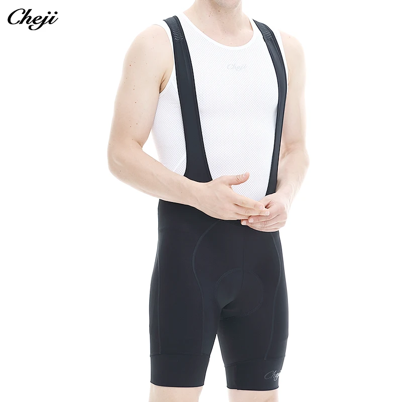 Cheji cycling pants bib shorts team customization OEM factory cycling clothing design manufacturing and production