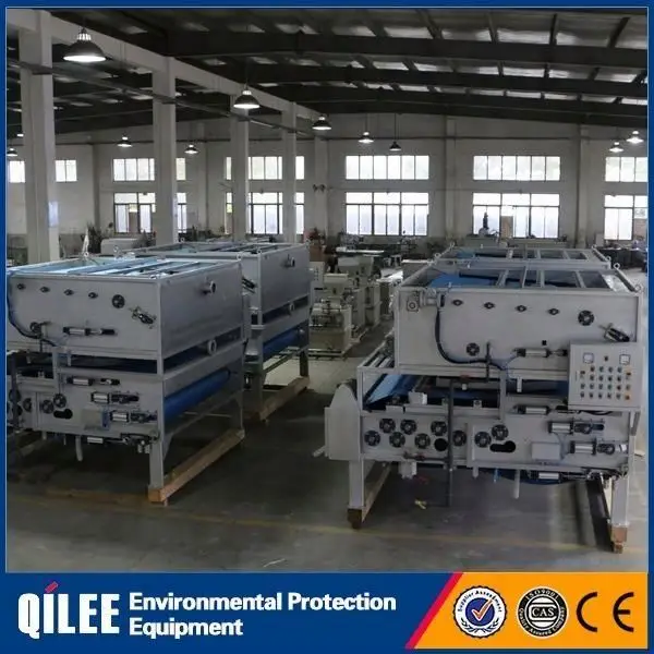 Coal Mine Industry 304 Stainless Steel Belt Filter Press For Sludge