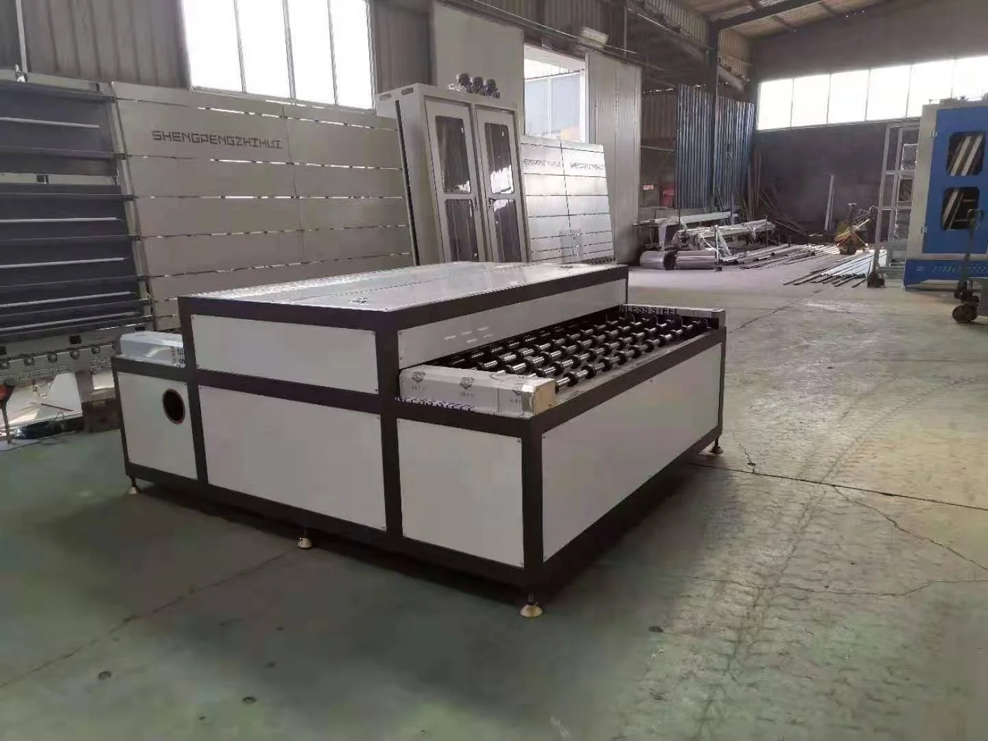 Glass Windows Making Machine Horizontal cleaning machines Glass Hot Press Machine