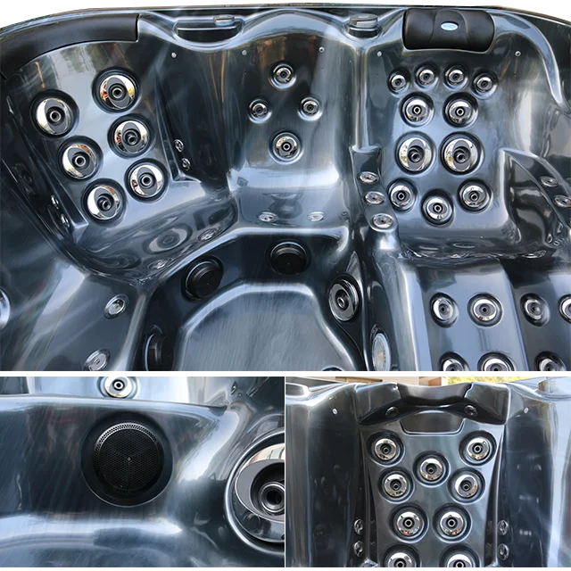 CE Approved Balboa System 6 Persons Massage Spa Hot Tub Bathtubs & Whirlpools Wholesale