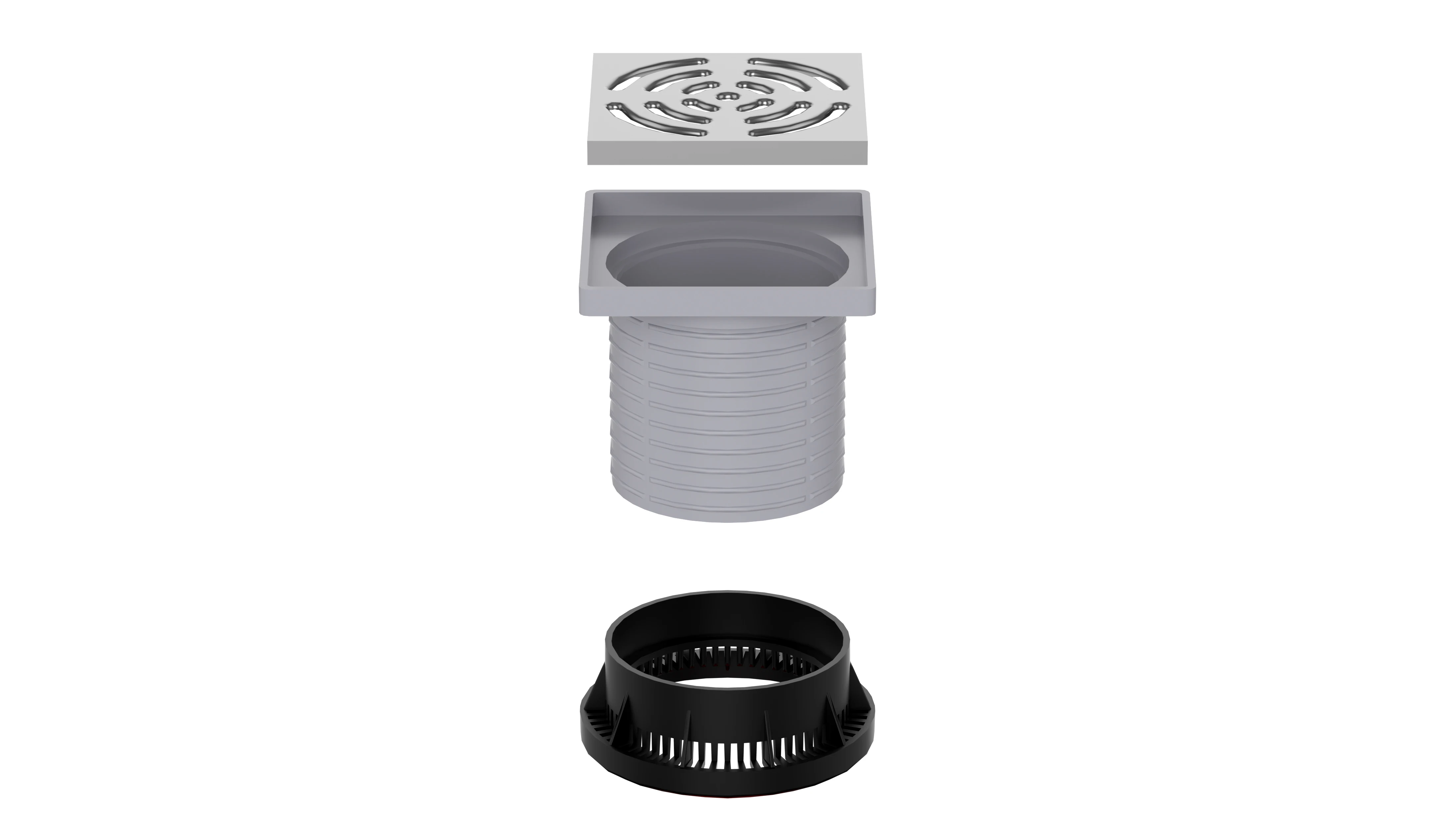 4 inch Hot Sales Plastic Roof Drain with Bitumen PP Mould with European Roof Drain for Outdoor Israel 304 Stainless Steel