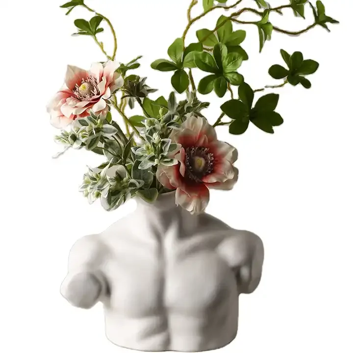 2023 Hot-sale Mirrored Nordic Vases for Home Flower Cheap Modern Vase Glass Factory Directly Vase Ceramique