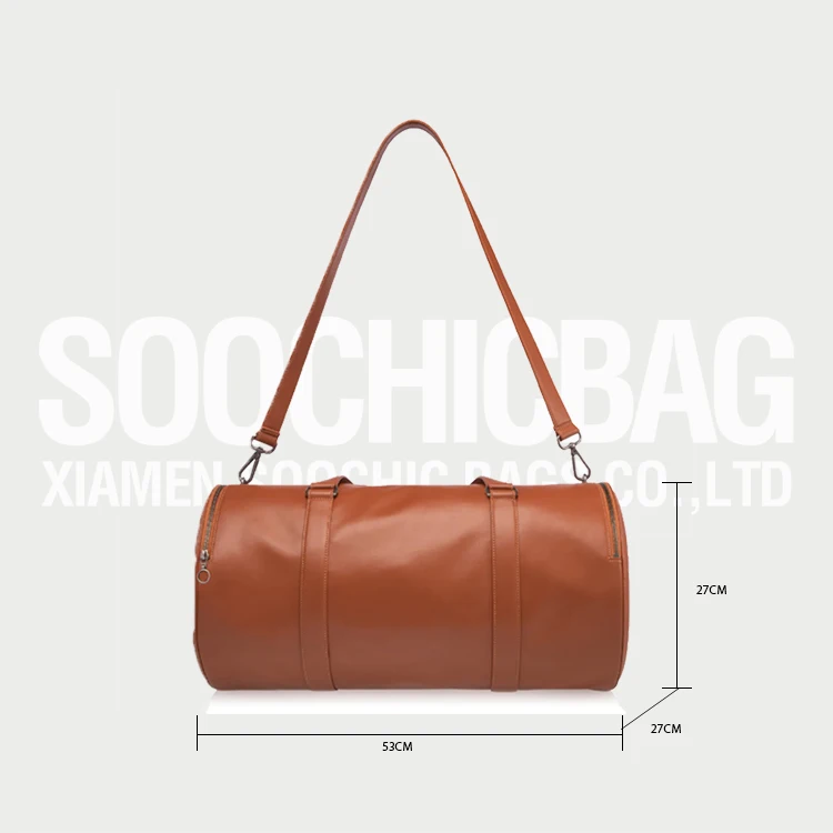 Soochic Dress Dark Purple Tow Handles Duffel Bag Removable Strap Faux Leather Weekend Bag Boutique Embossed Sport Travel Bag