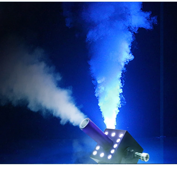 12 светодиодов CO2 Jet Machine 110 Угол регулировки dmx управление Co2 Cannon для ночного клуба вечеринки шоу