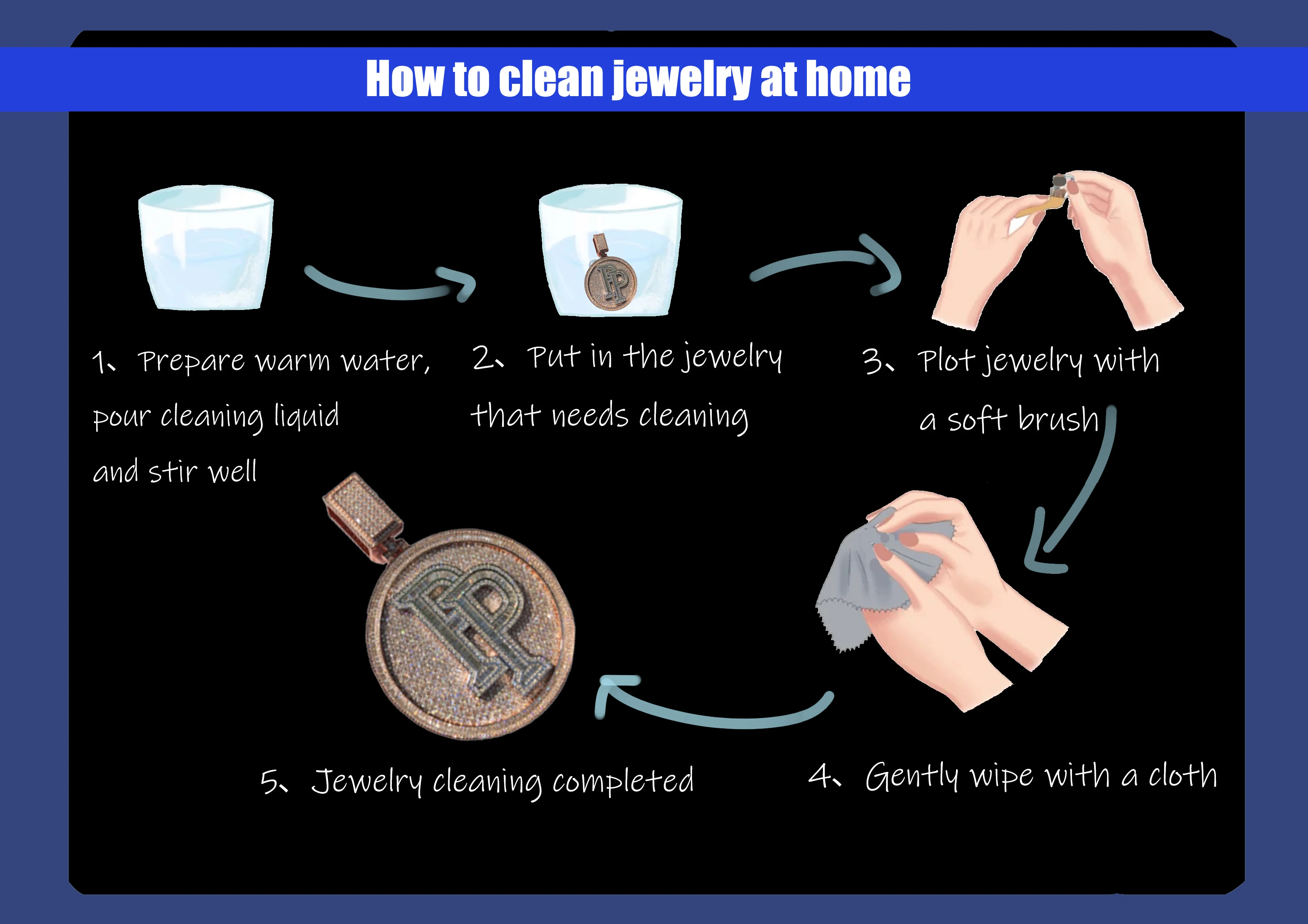 Iced out moissanite custom logo pendant Sterling silver 925 jewelry perfect polishing well craftmanship