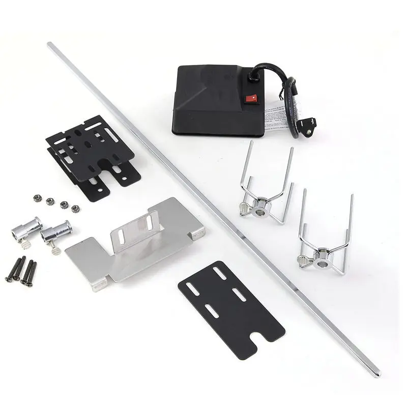Food Grade Bbq Grill Stainless Steel  Durable Rotisserie Motor Meat Spit Forks