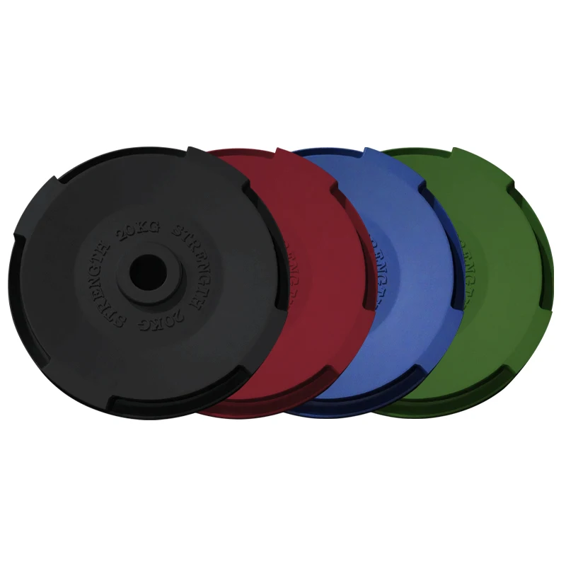 OEM ODM gym Weight Plates LB Weight Lifting 2 Inch Hole Solid Cast Iron Plates