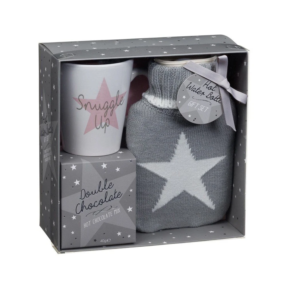 
luxury christmas gift set fragrance bag socks knit hot water bottle cover 