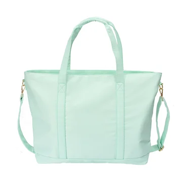 Stoney Clover Luxury travel Fashion shopping bag Crossbody Handbag Personal Letters patch DIY Nylon Large Tote bag for Women