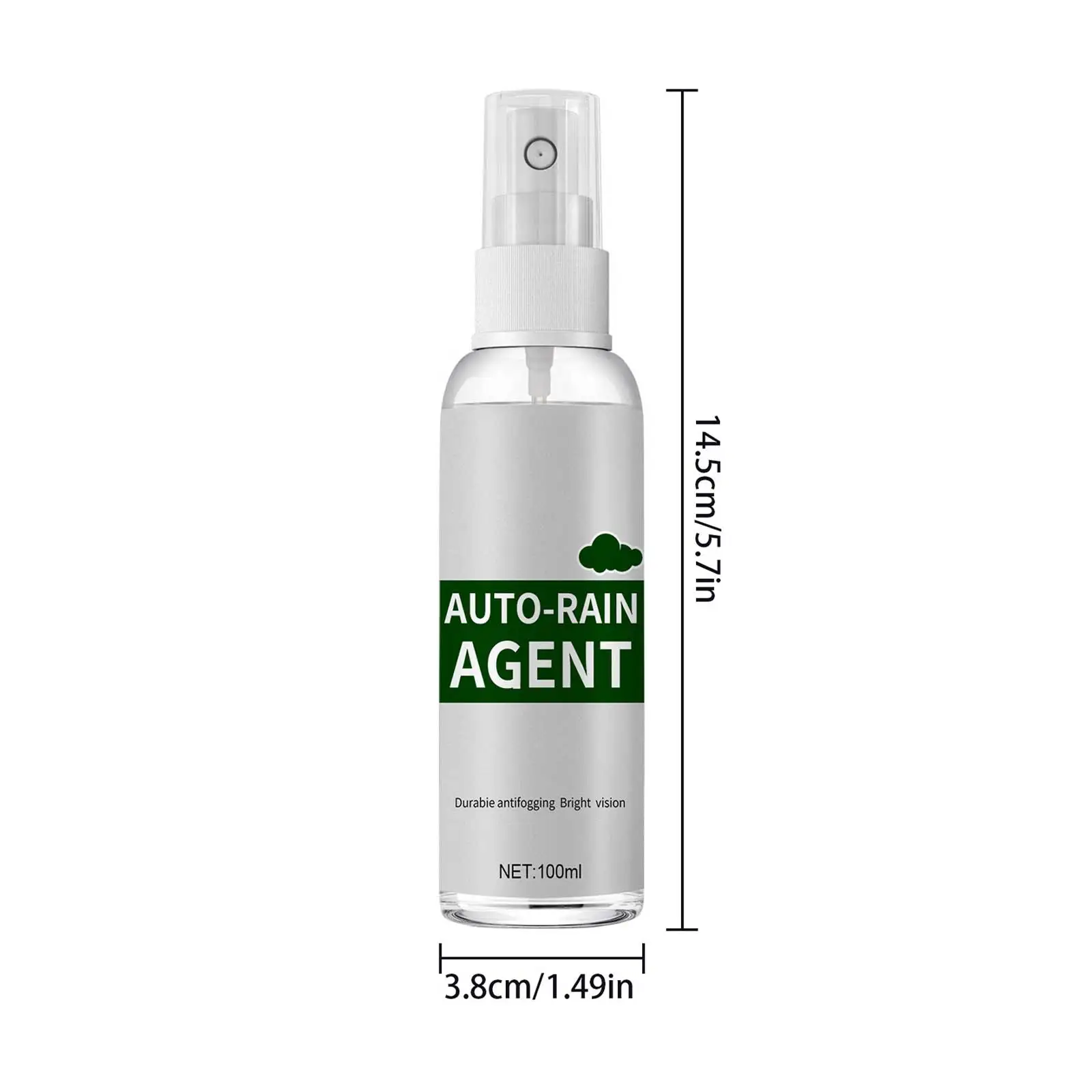 Car windshield mirrors waterproof coating spray use glass antifogging agent rain repellent spray