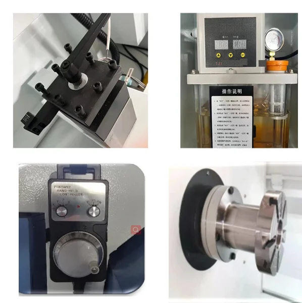 Great quality Automatic Alloy Rim Repair Lathe Machine Fully Automatic Wheel rim repair machine