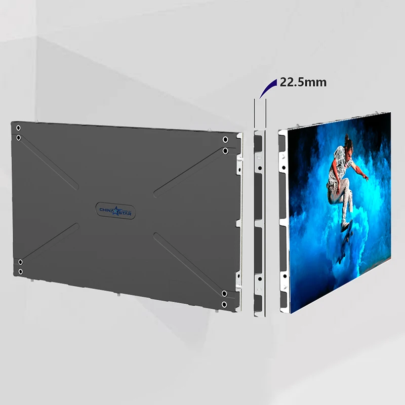 Ultra thin hd led wall screen P1.5mm 4k 8k led window display led screen for indoor advertising