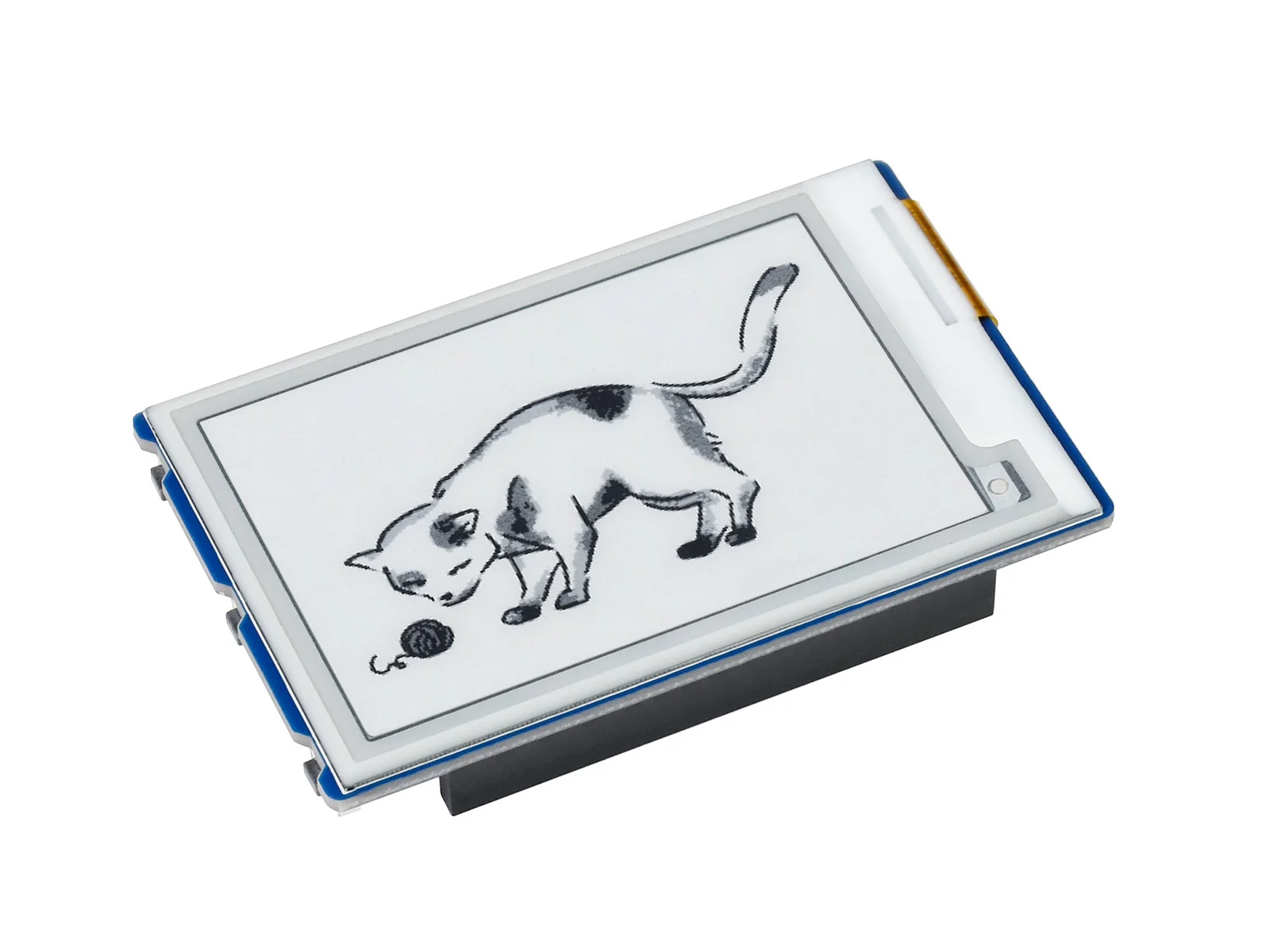 Raspberry Pi Pico 4 Grayscale SPI 2.7inch E Paper E Ink Display Module Expansion Module