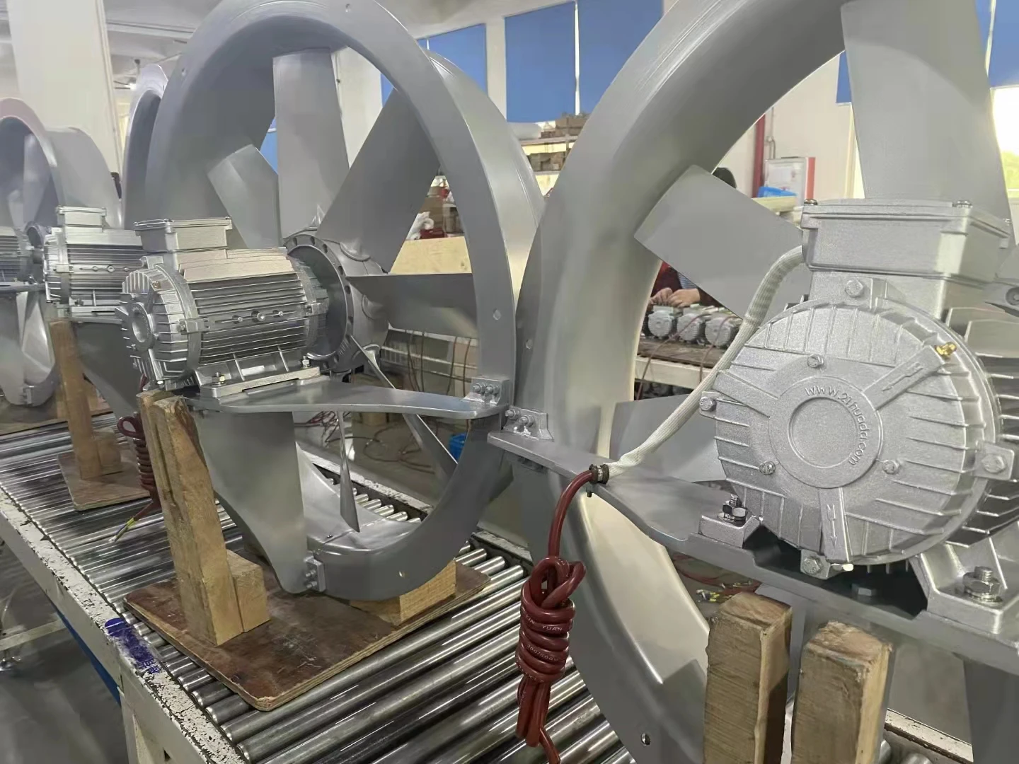 800mm GKW two directions axial ventilation exhaust fan for wood drying equipment