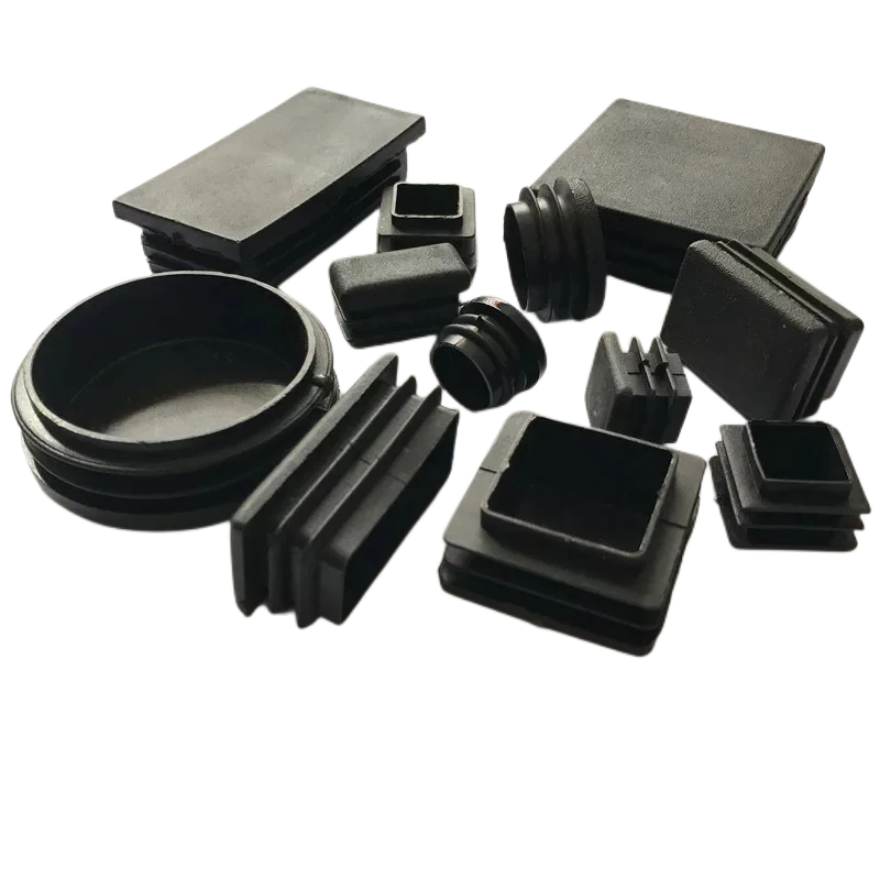Custom Black Leveling Plastic Sofa Leg Cabinet Furniture Bed Legs Adjustable Kitchen Stopper Plug