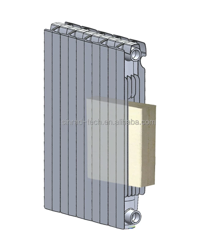 Ceramic resistance with high thermal inertia E07C 1500W 220-240V  Aluminium housing digital thermostat  large room heater