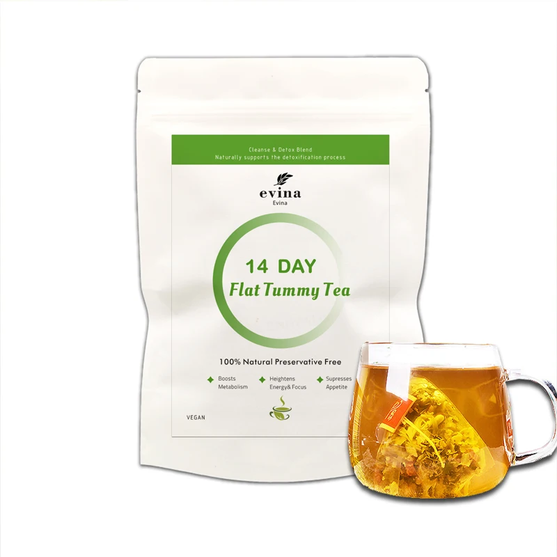 Hot Selling Oem High Quality 100% Natural Herbal Weight Loss Best Sliming Tea Extreme Flat Tummy Tea