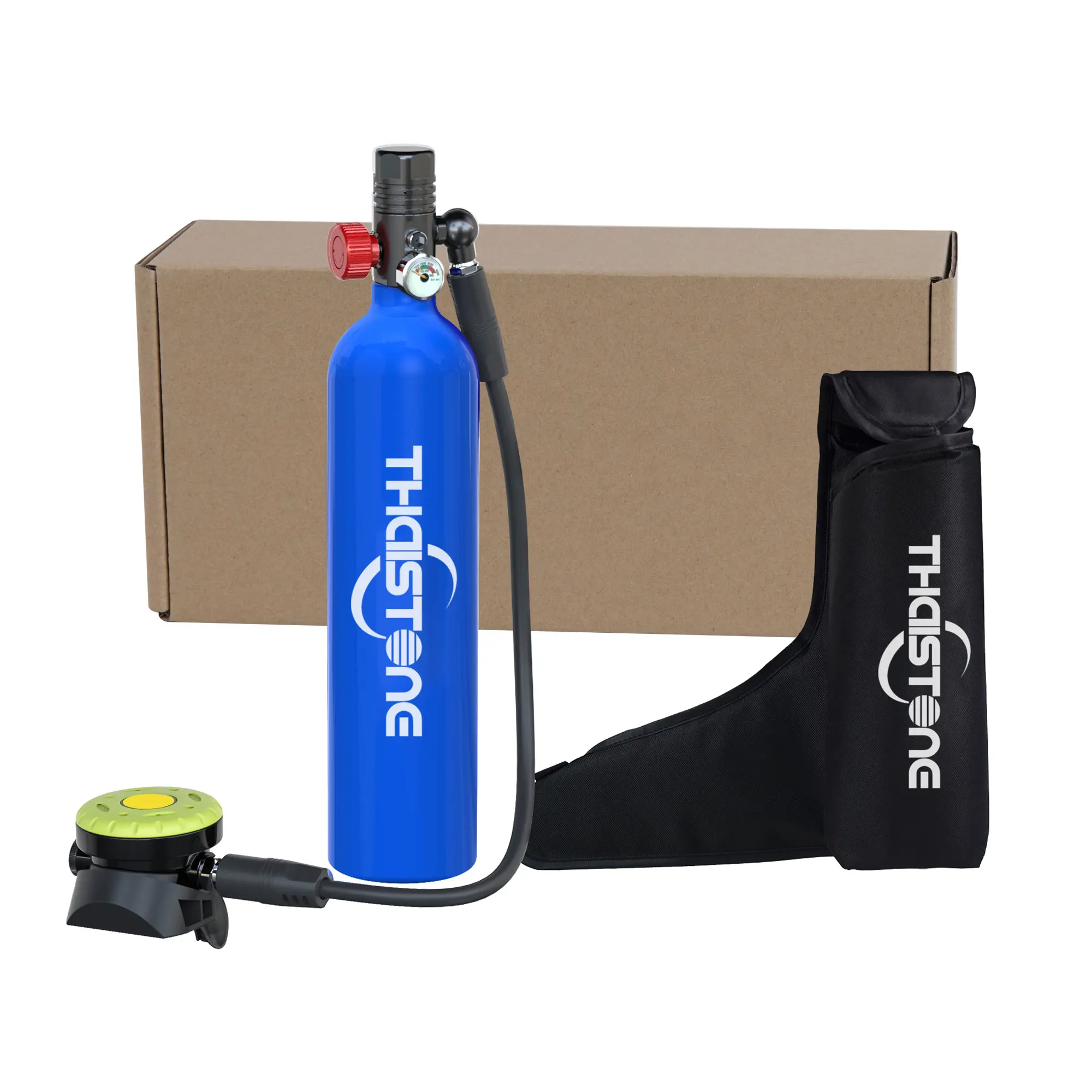 Thaistone 1.0L Mini Scuba Diving Tank Wholesale Four-Color Swim & Dive Gear & Accessory for Underwater Activities