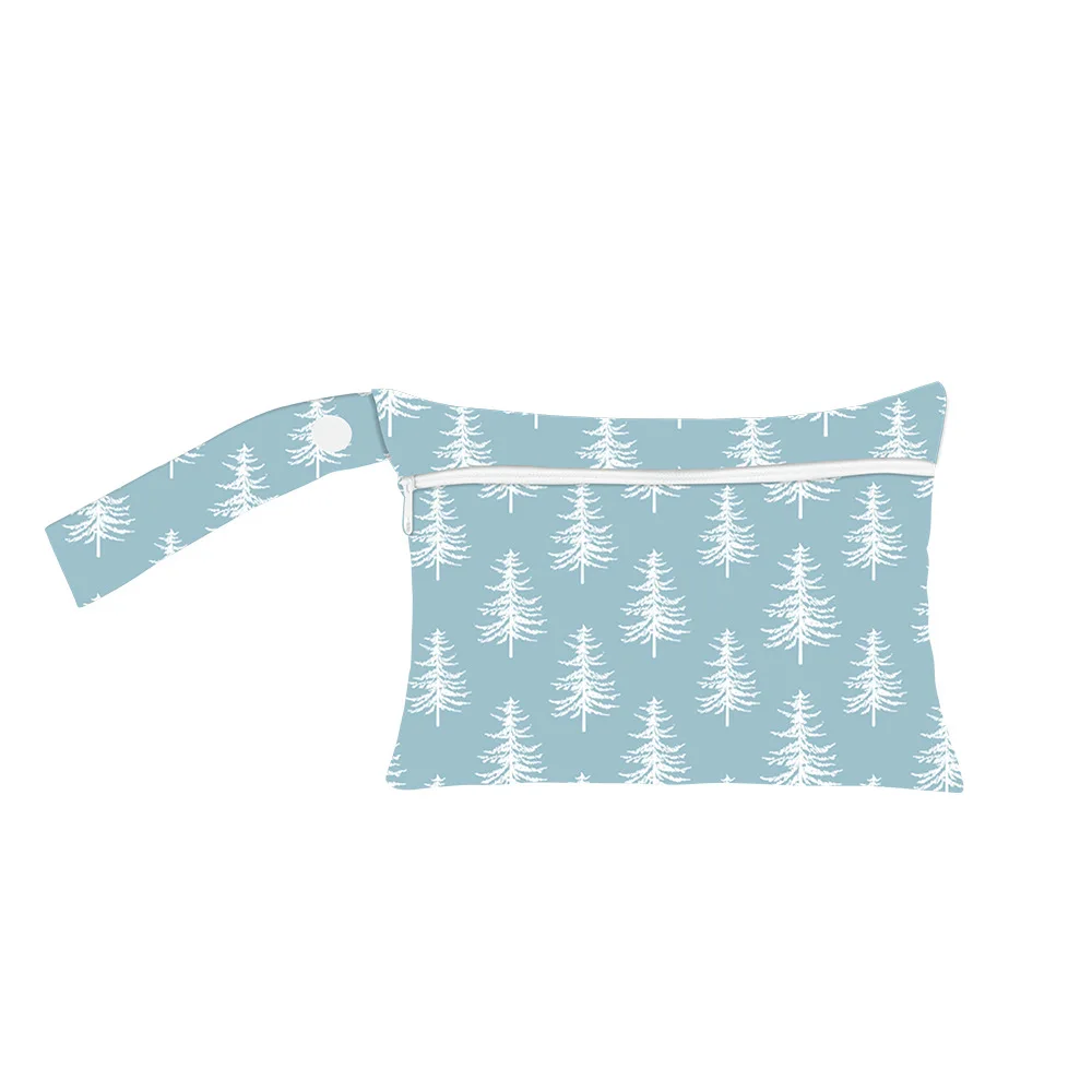 Happyflute Baby Cloth Diapers Wet Diaper Bag Washable Travel Bags custom mini size wetbag