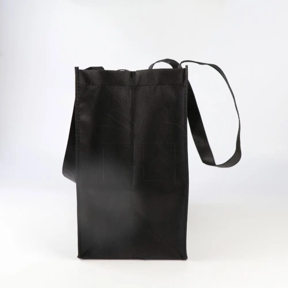 Low MOQ  Reusable Eco Non-woven Recycled Grocery Promotional PP Non Woven Tote Shopping Cloth Bag With Custom Logo Print