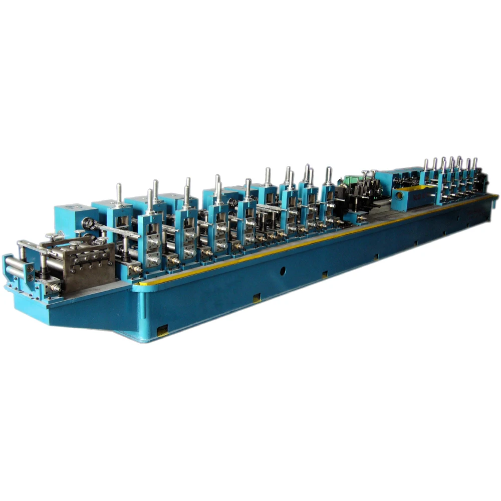 High frequency pipe making machine producing ms/cs/iron pipes with high speed