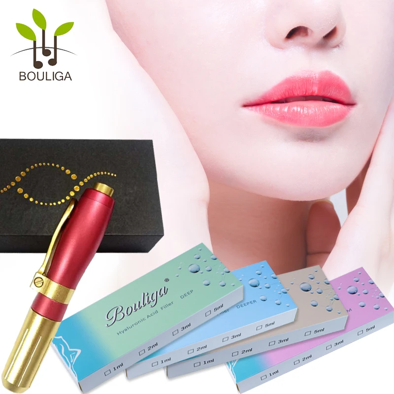 
Custom Hyaluron Pen Lip Plumping Needleless Hyaluronic Acid Filler Gel Beauty Hyaluron Meso Pen 
