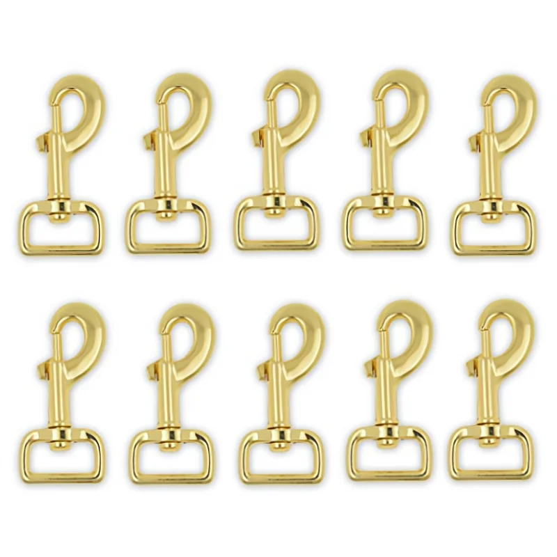 Factory Wholesale High Quality Swivel Snap Hooks Heavy Duty Trigger Clip Clasps for Dog Leashes Bags Backpacks Straps Harnesses