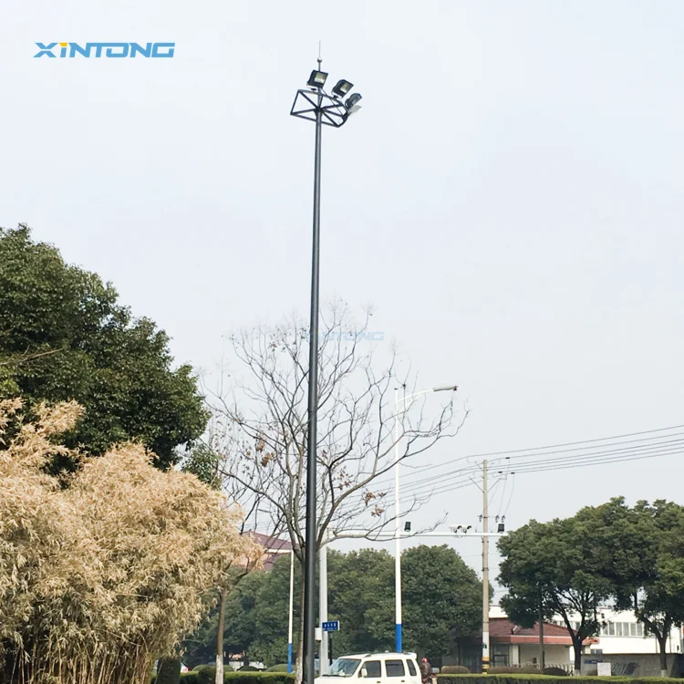  XINTONG High Mast Terminal Box 20 метров 30 м высокие мачтовые осветительные стойки high mast Mono
