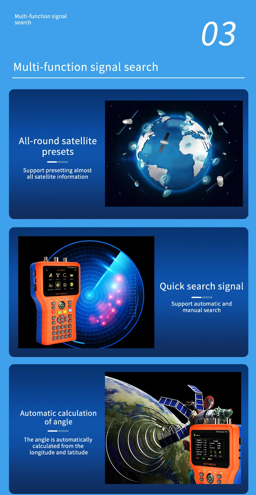 GTmedia V8 Finder Pro DVB-S2 DVB-T2 DVB-C AHD H.265 Satellite Meter Satellite Finder better than satlink ST-5150 ws-6933 vf-6800.jpg