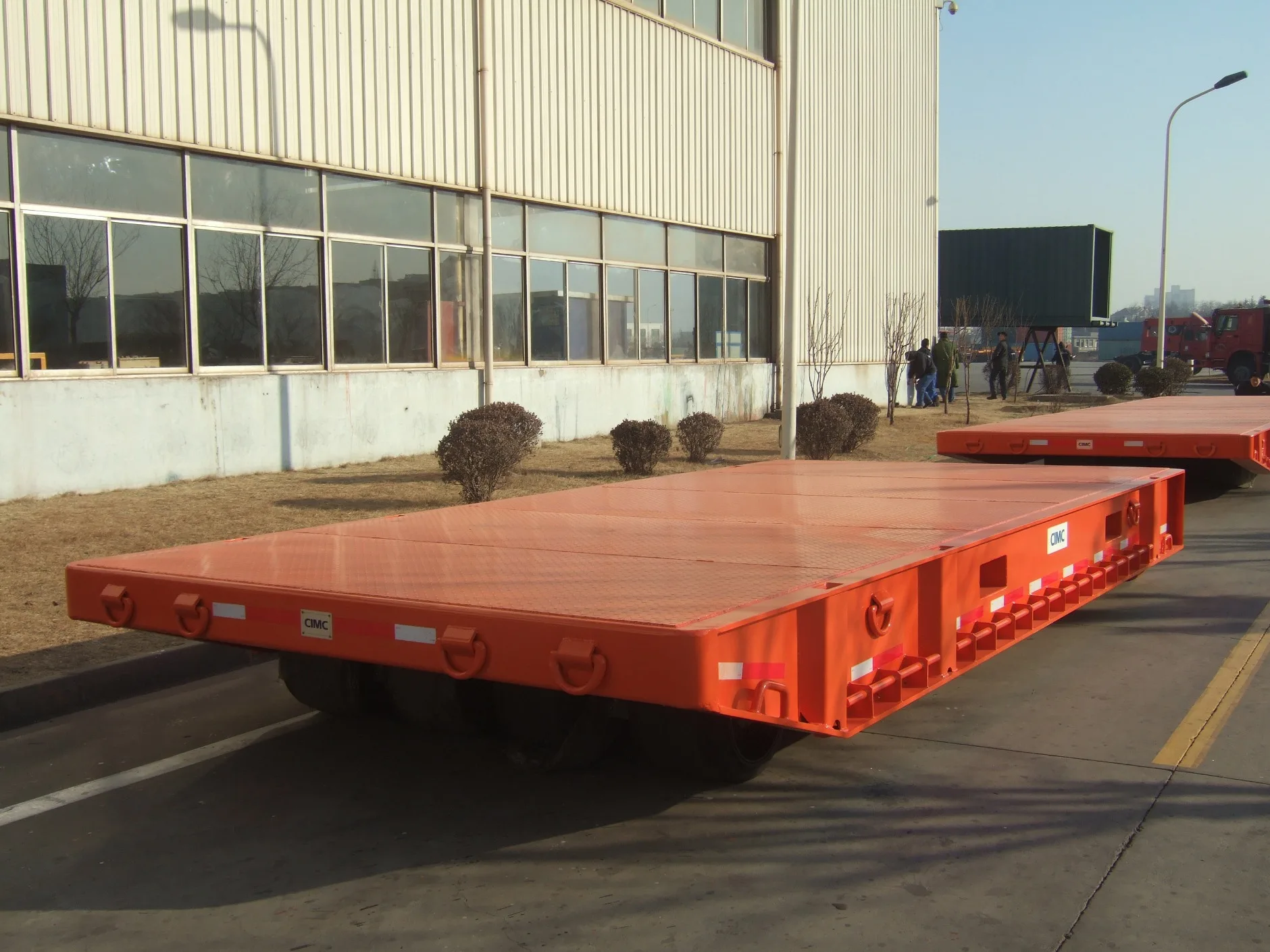 40ft Mafi трейлер стальной полуприцеп рулонный для транспортных нужд