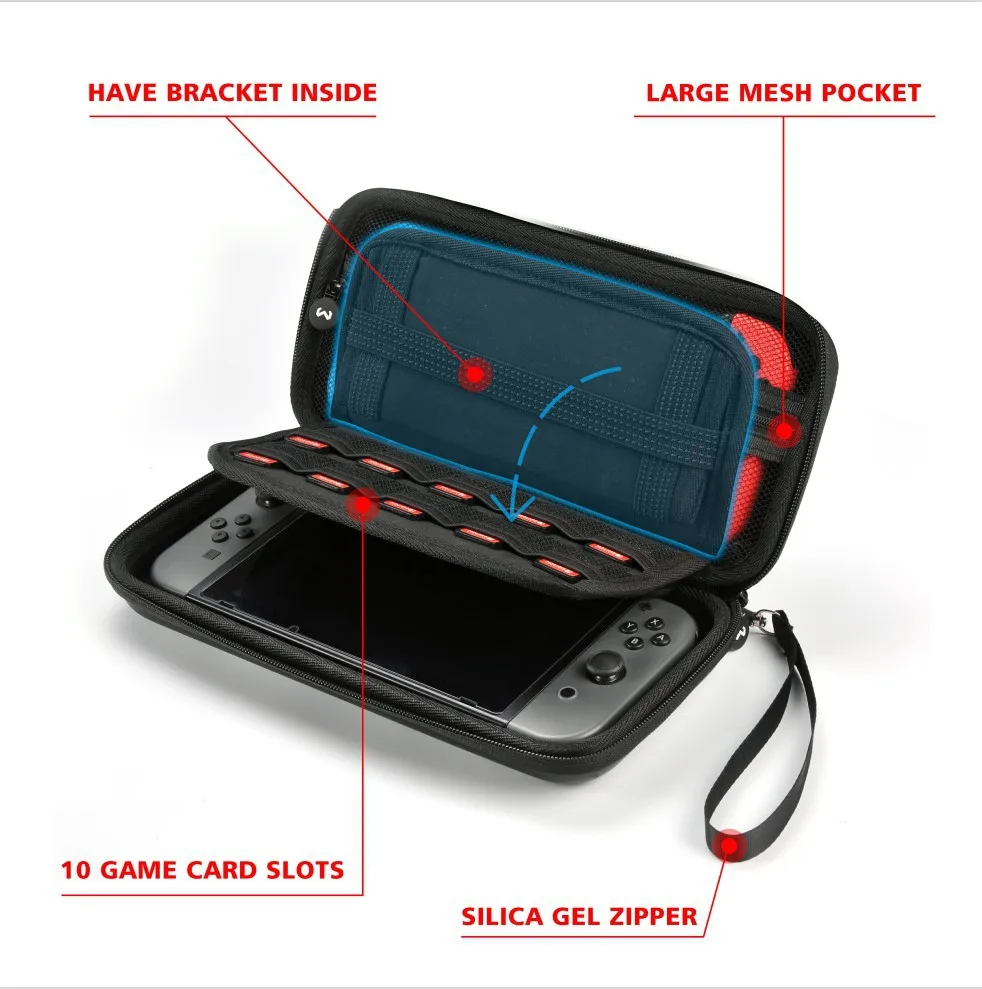 NEW Factory Wholesale Waterproof For NEW Nintendo switch console TPU protective case For Nintendo switch lite case cover