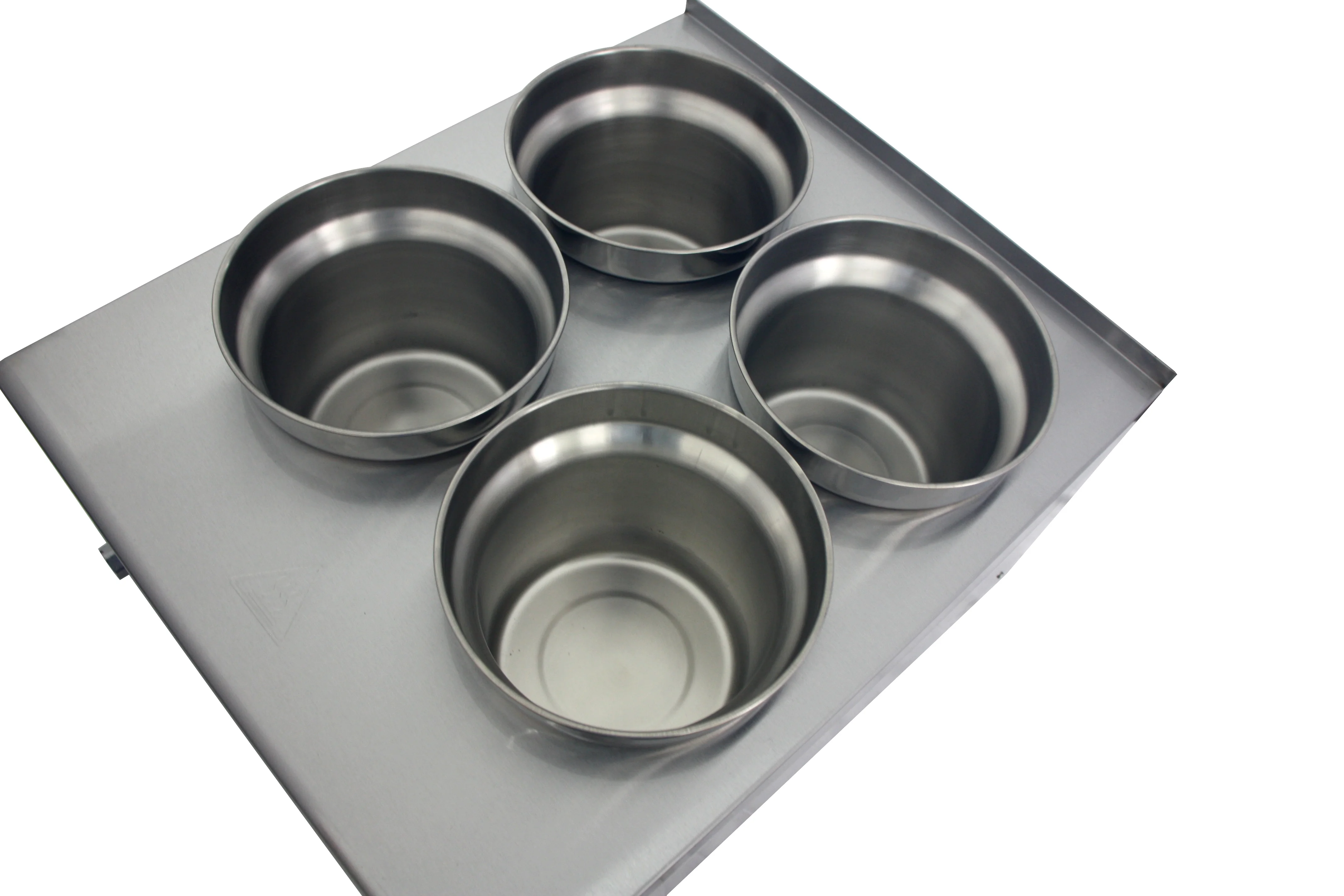 Restaurant stainless steel buffet hot bain marie showcase machine with soup bucket