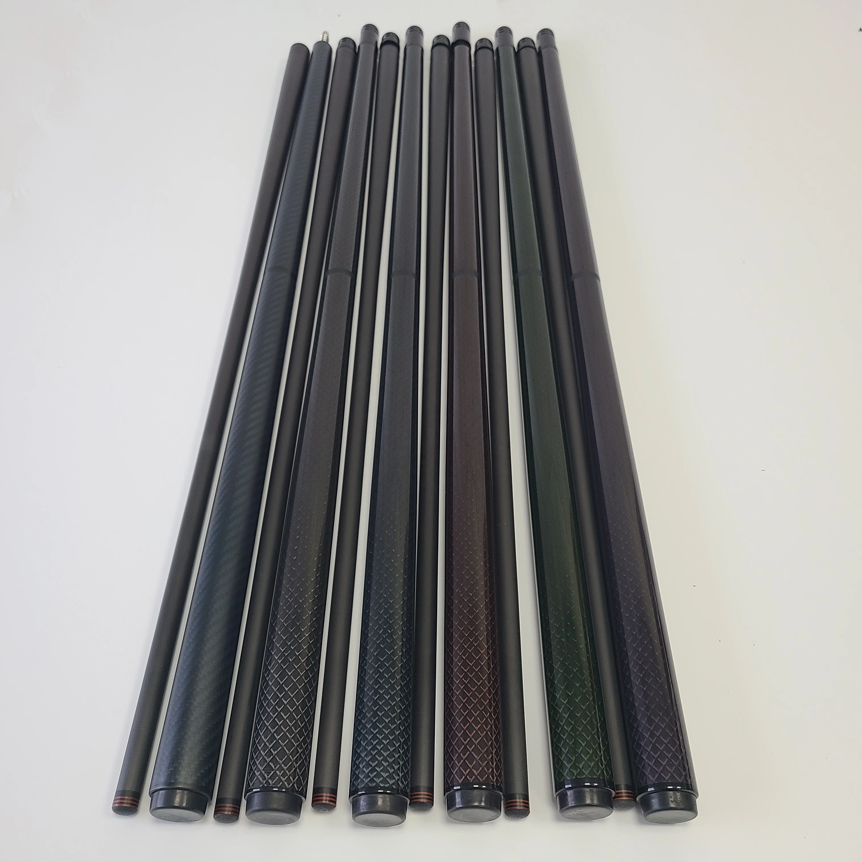 New Jassinry Jump and break Cues with joint protectors radial pin carbon fiber break cues pool Billiard Cues Jump sticks