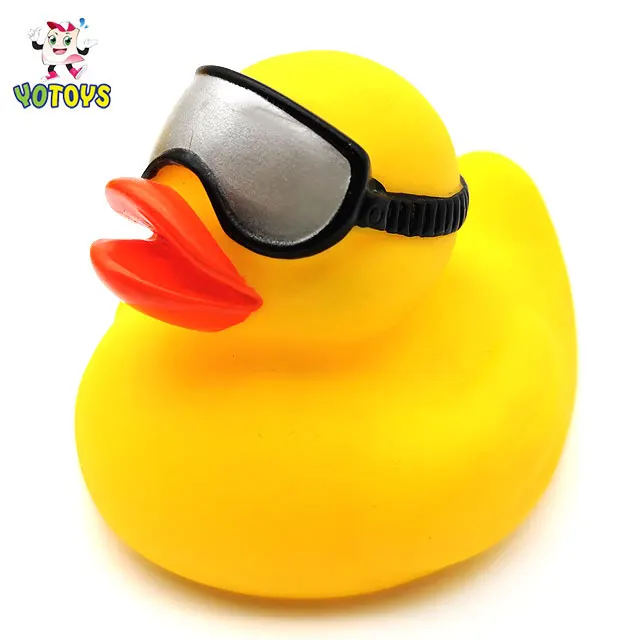2021 Jugetes Swimming Pool Rubber Duck Floating Baby Shower Gift Bath Bathroom Animal Toy for Children