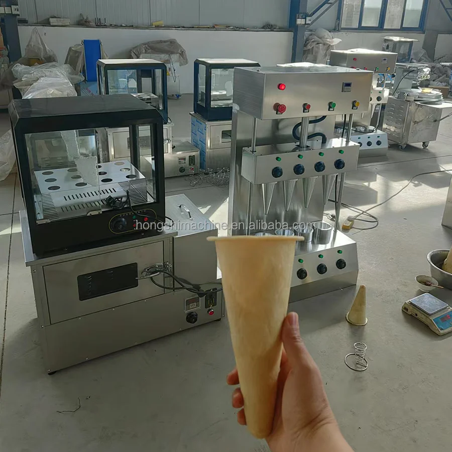 Hot Sale Automatic Pizza Making Machine Industrial Pizza Cone Vending Making Machine Pizza Mould Cones Making Equipment