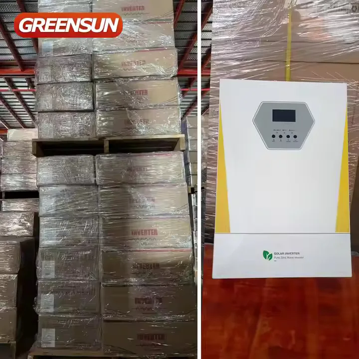 Гибридный солнечный инвертор Greensun с длительным сроком службы 48 В 51 2 10 кВт 12