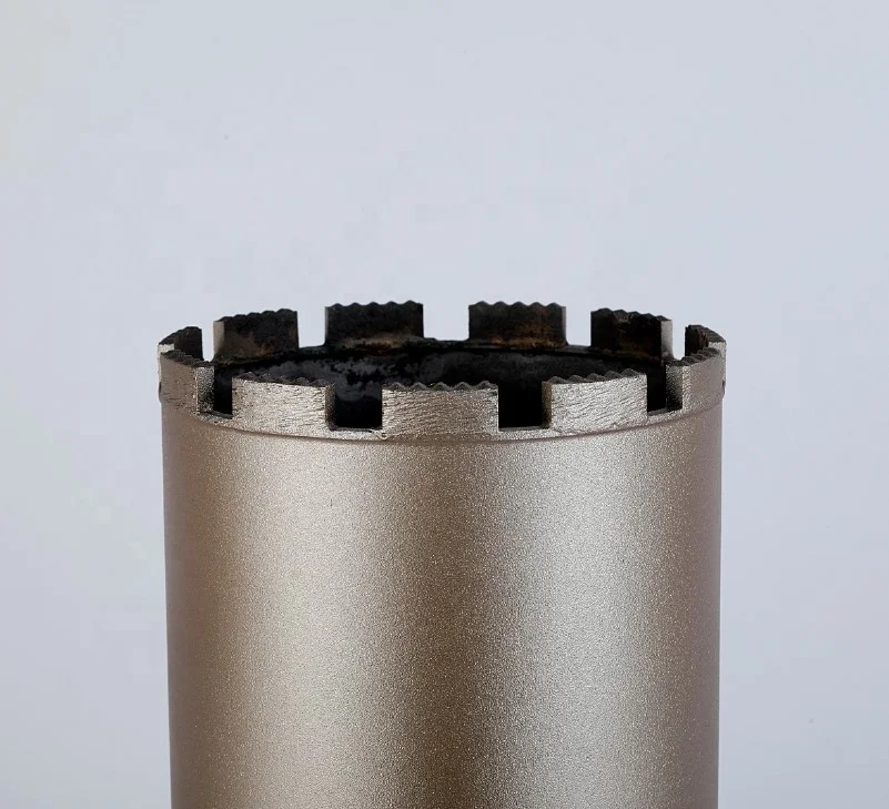 wet  drilling Diamond segment welding hole saw drilling diamond core drill bit