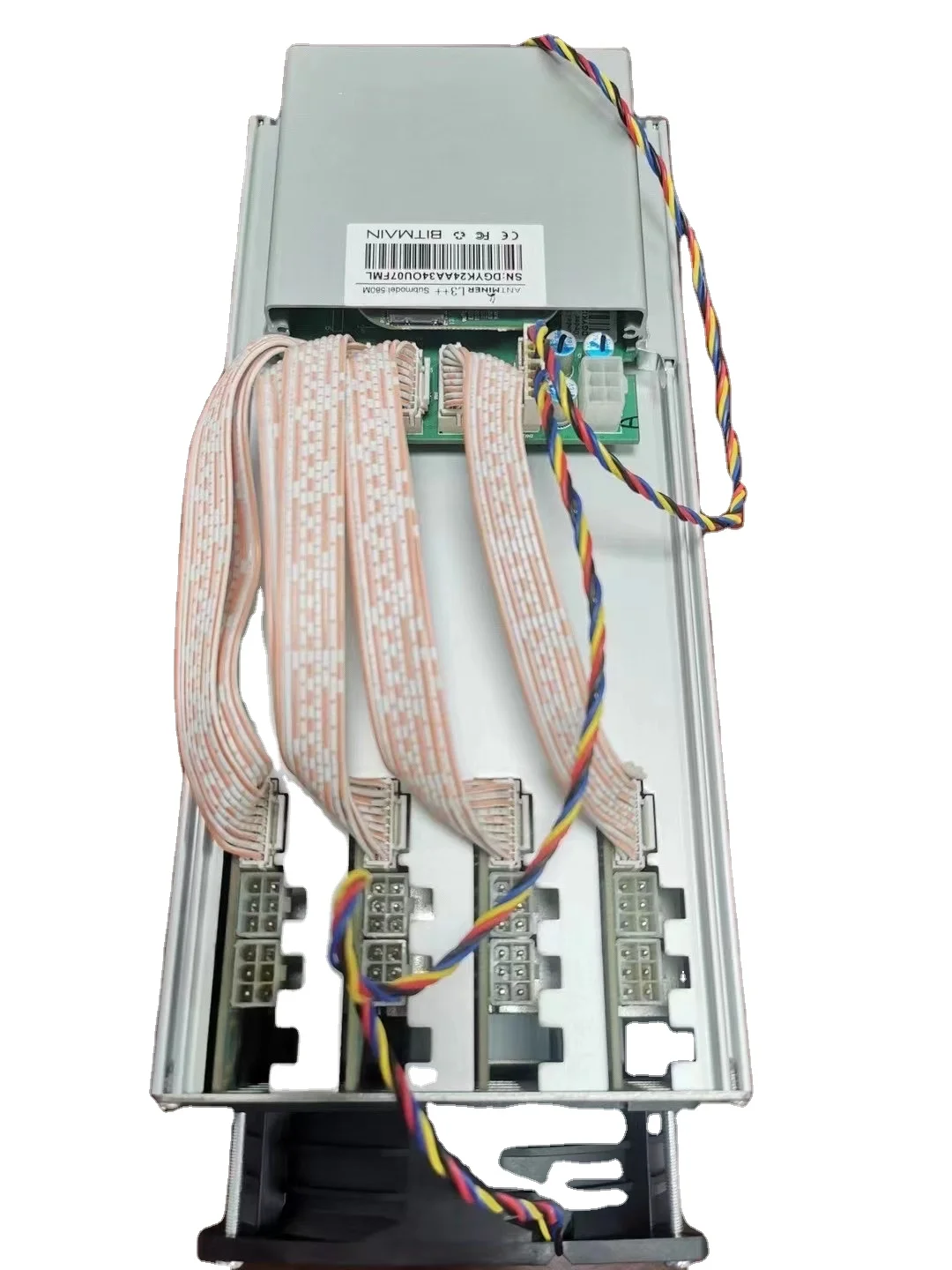 Antminer L3 + Майнер для майнинга с помощью майнинга с системой майнинга асик L3 + 504mh/s Scrypt, майнинговый аппарат с блоком питания Bitmain Antminer L3 с блоком питания