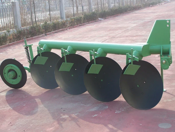 Farm tillage machine Tractor mounted 3 blades round tube disc plough