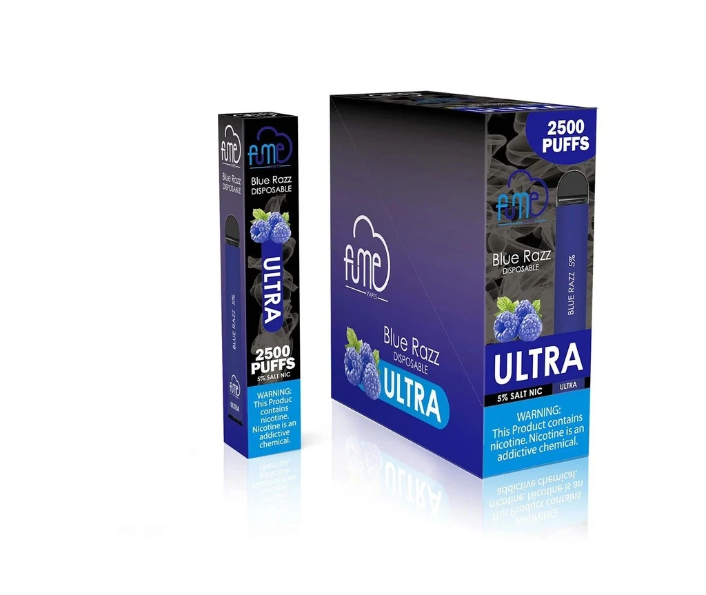 
Best Quality Fume Ultra Disposable Vape Pod Paper Box All Colors More than 80 design Russian English Packing For Christmas Gift 