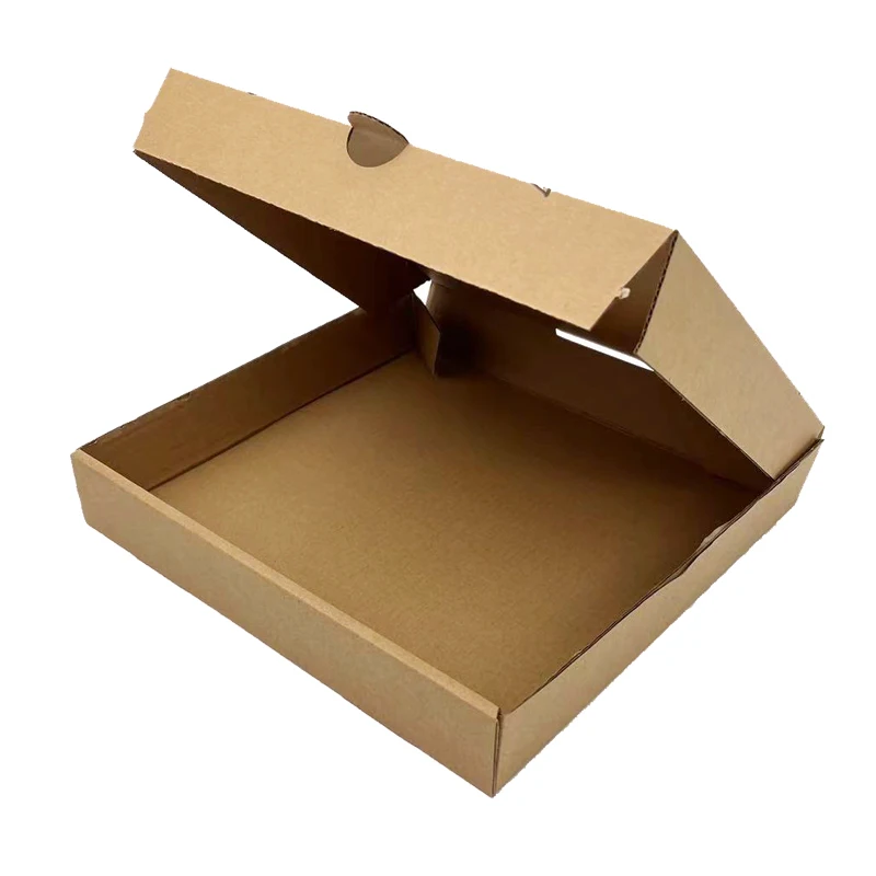 Изготовленный на заказ простой поставщик 12 дюймов 32 см оптовая продажа pizza_box с логотипом производитель Манильской коробки для пиццы 12x12