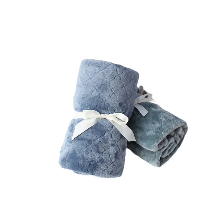 customized logo super soft warmer get well soon blanket